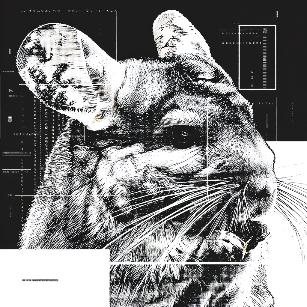 Chinchilla model representing the encryption protocol